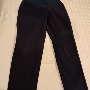 A Pea in the Pod Black Maternity Slacks Extra Small